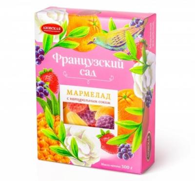 Мармелад желейный "Французский сад" 300 г (Азовский)