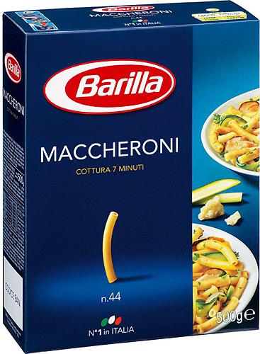 Полезные свойства МАКАРОНЫ BARILLA ОТВАРНЫЕ, ИЗ ТВЕРДЫХ СОРТОВ ПШЕНИЦЫ