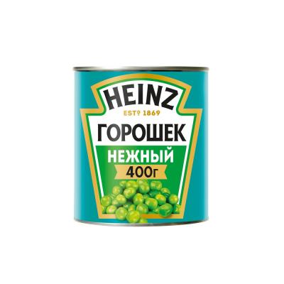 Горошек HEINZ зеленый консервированный 400 гр