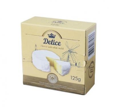 Сыр Делис с белой плесенью 0.125гр 