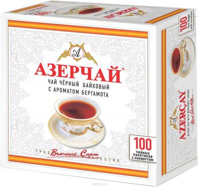 Чай черный Азерчай 100шт