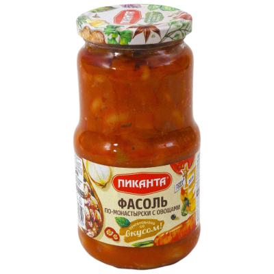 Фасоль Пиканта по-монастырски с овощами, 530 г