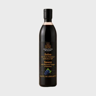 Соус-крем ANTICA ACETAIA DEL DUOMO бальзамический тёмный 3% 0,5 л