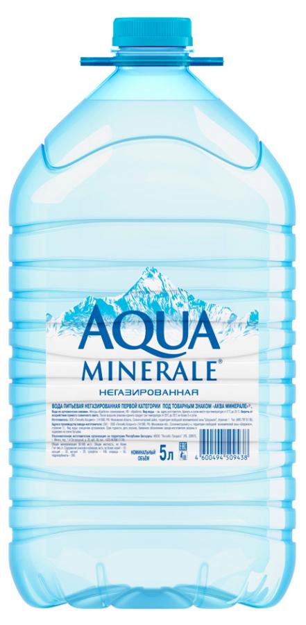Вода питьевая aqua. Аква Минерале 5л. Аква 5 л. Вода питьевая 5 л. Вода Аква Минерале негазированная.
