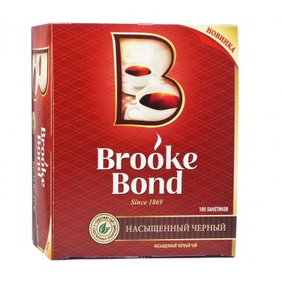 Чай черный Brooke Bond в пакетиках 100 шт