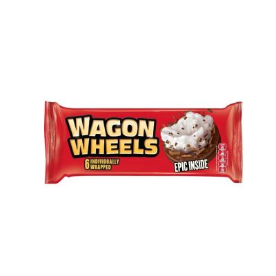 Печенье WAGON WHEELS с суфле 220 гр