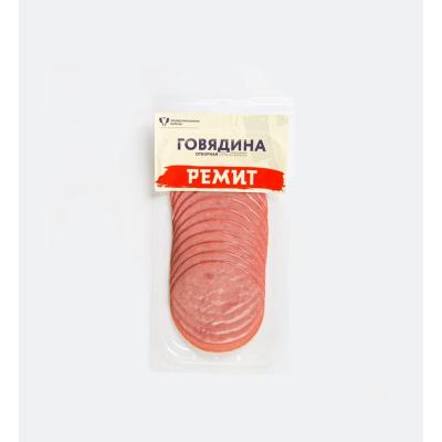 Говядина РЕМИТ Отборная варено-копченая нарезка 100 гр