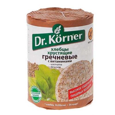 Хлебцы Dr. Korner "Гречневые с витаминами" (100 г)
