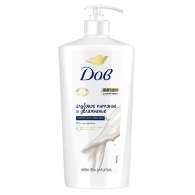 Гель для душа DOVE Глубокое питание и увлажнение 610 мл