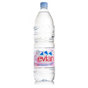 Вода EVIAN 1,5 литра негарзированная