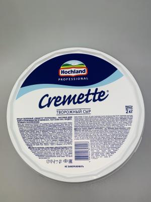 Сыр Cremette Professional Hochland творожный 65% 2 кг