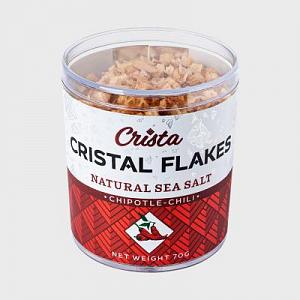 Соль CRISTA FLAKES Chipotle Chili хлопья 70 г