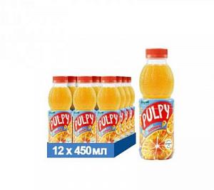 Напиток ДОБРЫЙ Pulpy апельсин 0.45 л (1*12)