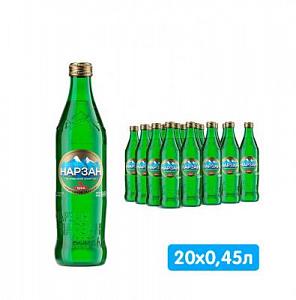 Вода НАРЗАН минеральная стекло 0,45 л (1*20)