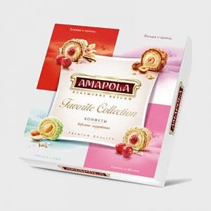 Конфеты AMAPOLA Ассорти, 153 г