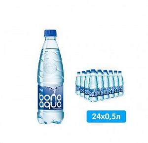 Вода BONAQUA газ 0,5 л (1*24)