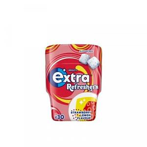 Жевательная резинка ORBIT EXTRA Refreshers Strawberry Lemon 67 гр