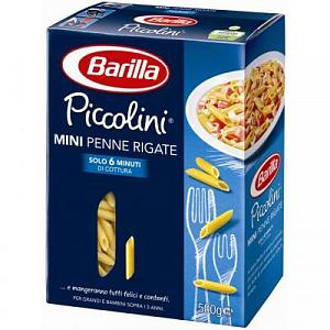 Макароны BARILLA Пикколини Мини Пенне Ригате 500 гр