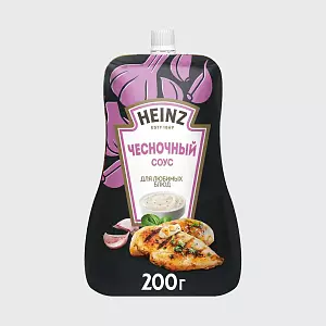 Соус HEINZ Чесночный дой-пак 200 гр