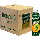 Нектар ДОБРЫЙ мультифрукт 1 л (1*12)