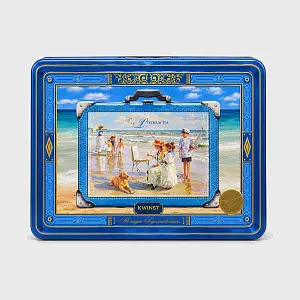 Чай KWINST Premium Tea жестяной чемоданчик 500 г