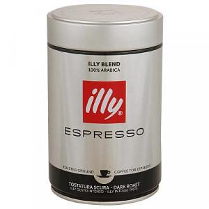 Кофе молотый illy Espresso (темной обжарки) 250 гр 
