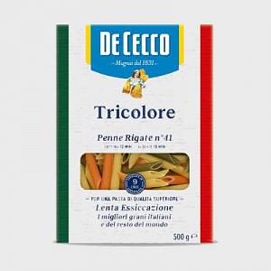 Паста DE CECCO №41 Пенне Ригате Триколоре 500 г