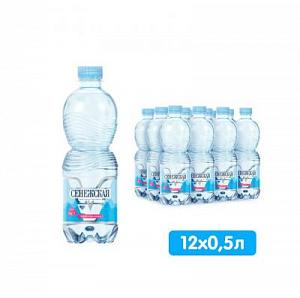 Вода СЕНЕЖСКАЯ газ 0,5 л (1*12)