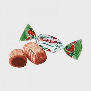Карамель Клюквенная вес