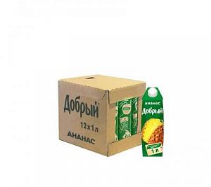 Сок ДОБРЫЙ ананас 1 л (1*12)