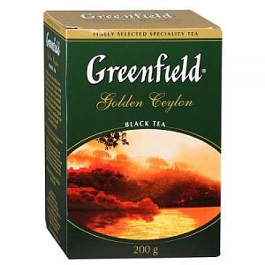Чай черный GREENFIELD Golden Ceylon 200 гр