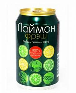 Газированный напиток Laimon Fresh ж/б 0.33л (1*12)