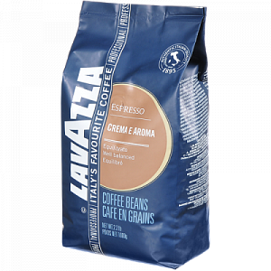 Кофе LAVAZZA Эспрессо Крем Арома 1кг зерно вак.уп