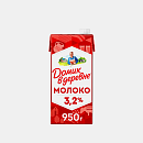 Молоко ДОМИК В ДЕРЕВНЕ 3,2% 950 гр