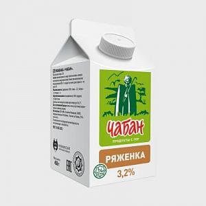 Ряженка ЧАБАН 3,2% 450 г