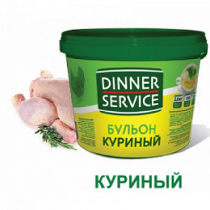 Бульон Dinner куриный  2 кг ведро