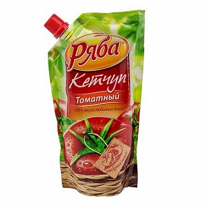 Кетчуп Ряба томатный 260мл