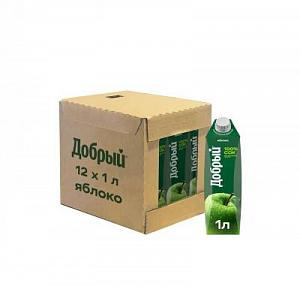 Сок ДОБРЫЙ яблоко 1 л (1*12)
