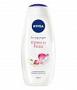 Гель для душа NIVEA Крем и Роза 500 мл