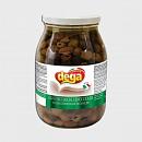 Оливки DEGA Таджаске без косточки в оливковом масле 900/650 г