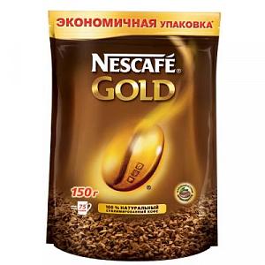 Кофе NESCAFE Голд 150гр пак.