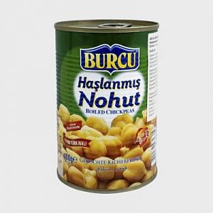 Нут отварной консервированный BURCU Haslanmıs Nohut 400 г