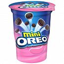 Печенье OREO 67гр Мини с клубничным кремом
