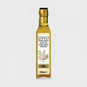 Масло DIVO оливковое Extra Virgin с чесноком 250 мл