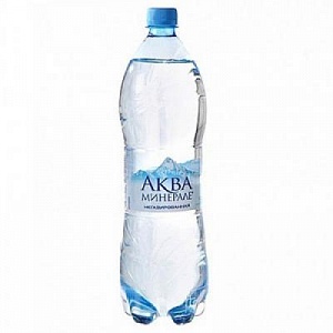 Вода Аква б/г пэт 1л (1*12)