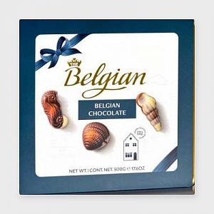 Конфеты THE BELGIAN Дары моря ракушки ж/б 500 г