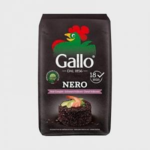 Рис RISO GALLO чёрный нешлифованный пропаренный 500 г