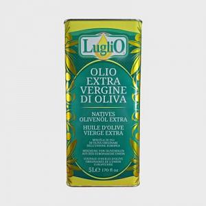 Масло оливковое LUGLIO Extra Virgin 5 л в жестяной канистре