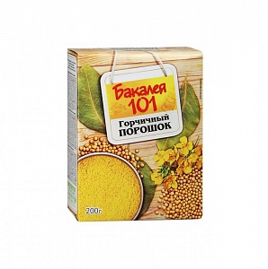 Горчичный порошок " Бакалея 101"  200гр