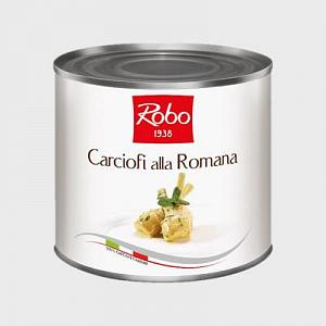 Артишоки ROBO по-римски в масле 2400/1400 г